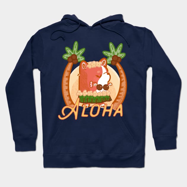 Aloha Corgi Hoodie by Fluffymafi